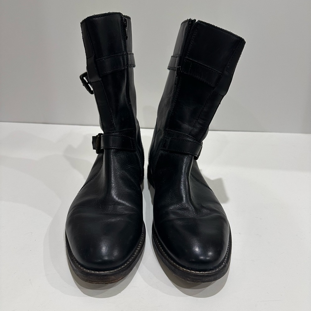 Men’s HUGO BOSS ORANGE biker boots